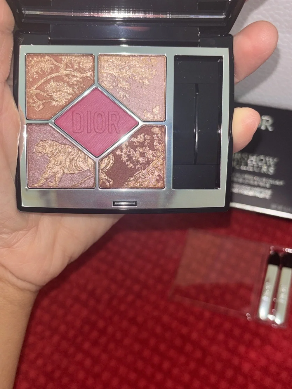 Dior Diorshow 5 Couleurs Eyeshadow Palette — Pink and Gold Tones Limited Edition